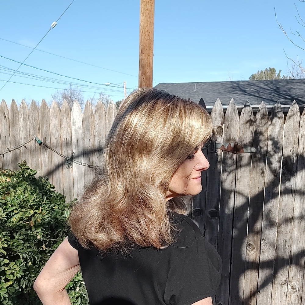 Golden Blonde Hair Wig for Women